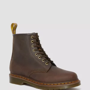 1460 Crazy Horse Leather Lace Up Boots