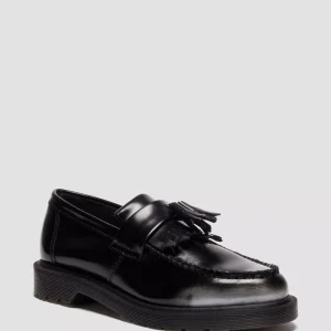 Adrian Arcadia Rub Off Leather Tassel Loafers