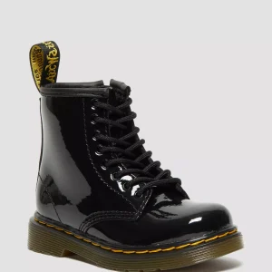 Toddler 1460 Patent Leather Lace Up Boots