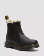 2976 Women's Women's Faux Fur Lined Chelsea Boots
