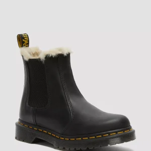 2976 Women's Women's Faux Fur Lined Chelsea Boots