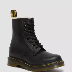 1460 Women's Faux Fur Lined Lace Up Boots