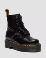MOLLY Women's Leather Platform Boots