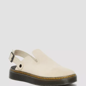 CARLSON Suede Casual Slingback Mules