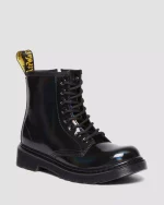 JUNIOR 1460 RAINBOW Patent Leather Lace Up Boots
