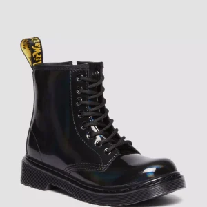 JUNIOR 1460 RAINBOW Patent Leather Lace Up Boots