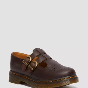 8065 Crazy Horse Leather Mary Jane Shoes
