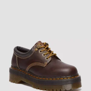 8053 Arc Crazy Horse Leather Platform Casual Shoes