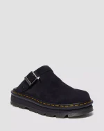 Zebzag Suede Slingback Platform Mules
