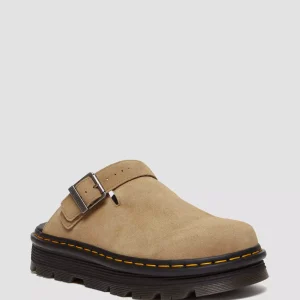 Zebzag Suede Slingback Platform Mules