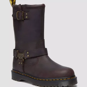 Anistone Hi Leather Biker Boots