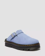 Zebzag Suede Slingback Platform Mules