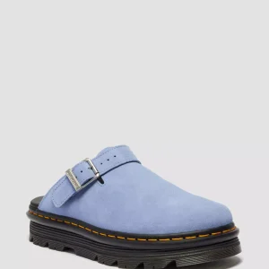 Zebzag Suede Slingback Platform Mules