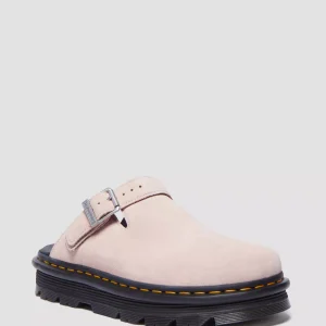 Zebzag Suede Slingback Platform Mules