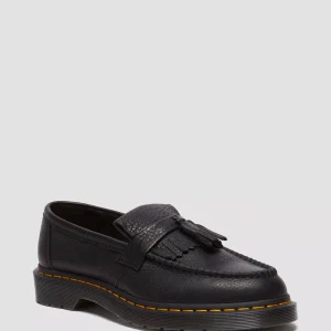 Adrian Yellow Stitch Ambassador Leather Loafers