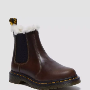 2976 Women's Faux Fur Lined Chelsea Boots