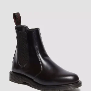 FLORA Smooth Leather Chelsea Boots