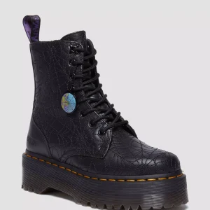 Jadon Wednesday Leather Platform Boots
