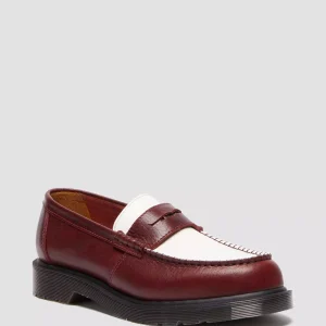 Penton Made In England Two-Tone Leather Loafers