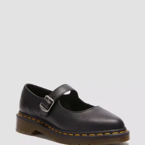 Elphie Virginia Leather Mary Jane Shoes