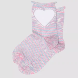 Heart Sock Cotton Blend Socks