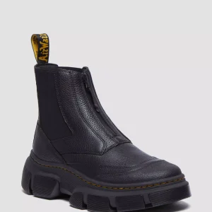 DMXL Zip Leather Chelsea Boots