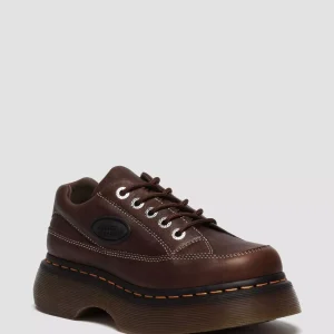 Buzz 5-Eye Grizzly Leather Shoes