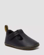 NEWBORN POLLEY PU-COATED LEATHER MARY JANE SHOES