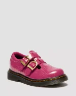 TODDLER 8065 GLITTER PATENT LEATHER MARY JANE SHOES