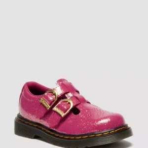 TODDLER 8065 GLITTER PATENT LEATHER MARY JANE SHOES
