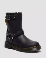 Genaya Junior Kids Leather Biker Boots