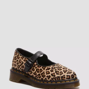 Elphie Leopard Mary Jane Shoes