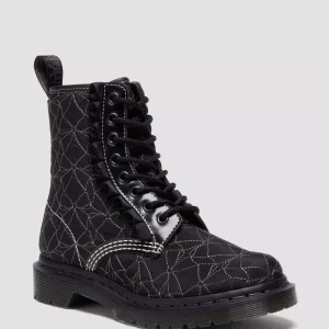 1460 FRILL Leather Lace Up Boots