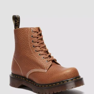 1460 Made in England Soft Boa Embossed Leather Bump Toe Boots