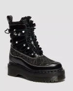 JADON FRILL Smooth Leather Platform Boots