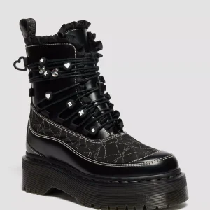 JADON FRILL Smooth Leather Platform Boots