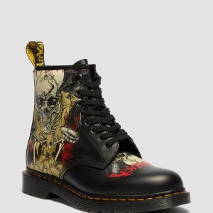 1460 Metallica 8-Eye Smooth Leather Boots