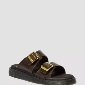 Josef Wyoming Leather Slide Sandals