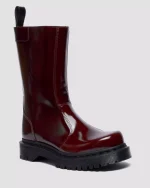 Rejena Lacquered Leather Boots