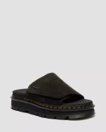 Zebzag Slides Suede Strap Platform Sandals