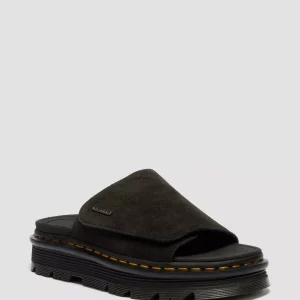 Zebzag Slides Suede Strap Platform Sandals
