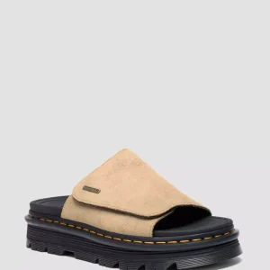 Zebzag Slides Suede Strap Platform Sandals