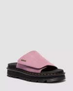 Zebzag Slides Suede Strap Platform Sandals