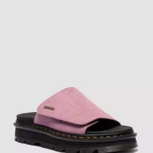 Zebzag Slides Suede Strap Platform Sandals