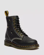 1460 Pascal Flower Grizzly Leather Boots