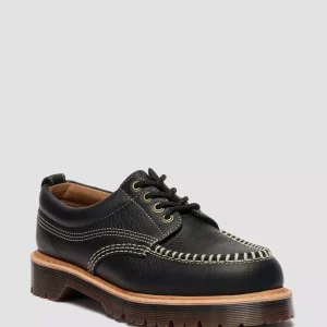 Lowell Wild Grain Leather Moc Toe Shoes