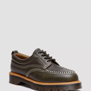 Lowell Wild Grain Leather Moc Toe Shoes