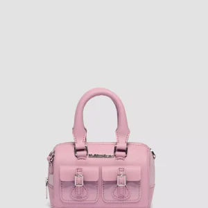 Mini Top Handle Bag Patent Lamper Leather Bag