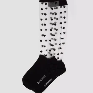 SHORT HEART MESH SOCKS Organic Cotton Blend & Mesh