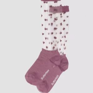 SHORT HEART MESH SOCKS Organic Cotton Blend & Mesh